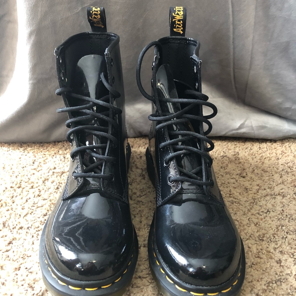 Patent leather Dr. Martens